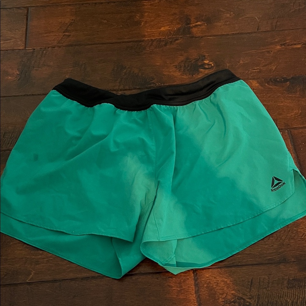 Reebok Women's Teal Athletic Shorts